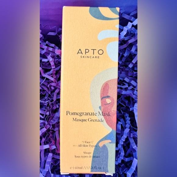 NIB Apto Skincare Pomegranate Mask - Picture 2 of 4